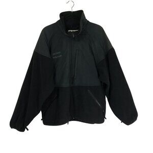 Columbia Titanium Full-Zip Fleece Jacket Men High Collar & Zippered Pockets Sz L